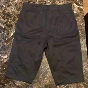 CALVIN KLEIN One Shorts Mens Black Chino Lightweight Bermuda casual size 36